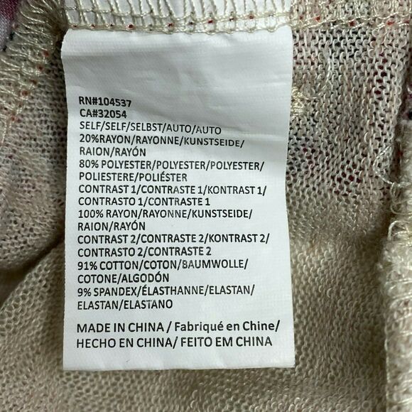 Anthropologie‎ Tiny Floral Long Sleeve Sweater Size XSP - Picture 5 of 6